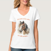 T-shirt Paint Horse Inspiration (Devant)