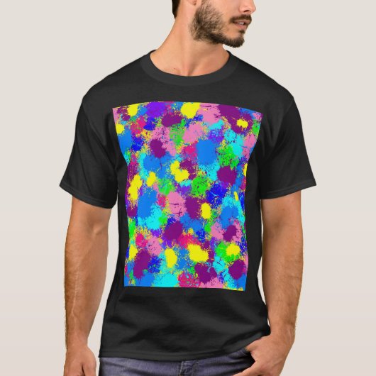 T-shirt Paint Splatter (Devant)