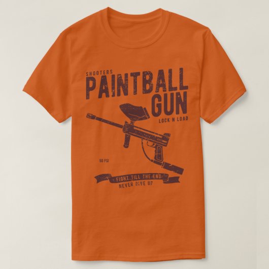 T-shirt Paintball (Design devant)