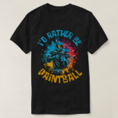 T-shirt Paintball (Design devant)