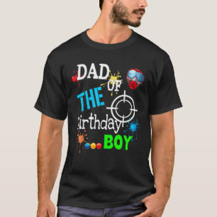 T-shirt Paintball Anniversaire Correspondante Famille Ense