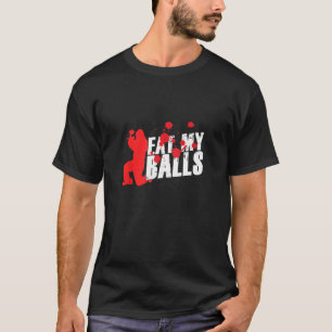 T-shirt Paintball Eat My Balls Painter Team Softair Airsof