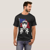 T-shirt Paintball Gun & Drapeau Américain Patriotic Paintb (Devant entier)