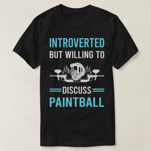 T-shirt Paintball introduit (Design devant)