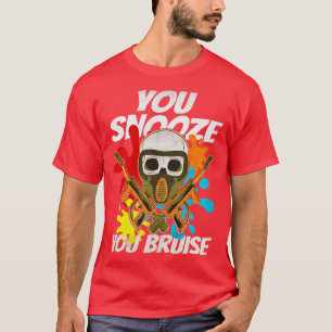 T-shirt Paintball Jeux Joueur Vous Snooze Vous Bruit