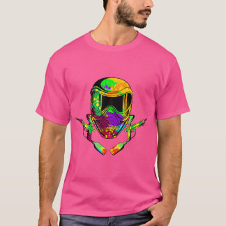 T-shirt Paintball Lecteur Paint Tir Paintballer Air Gu
