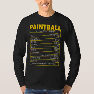 T-shirt Paintball Nutrition