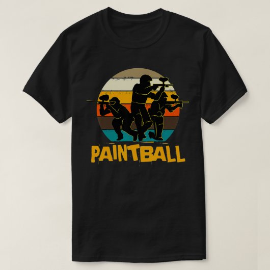 T-shirt Paintball Paintballers Tactical Sports Master Shoo (Design devant)