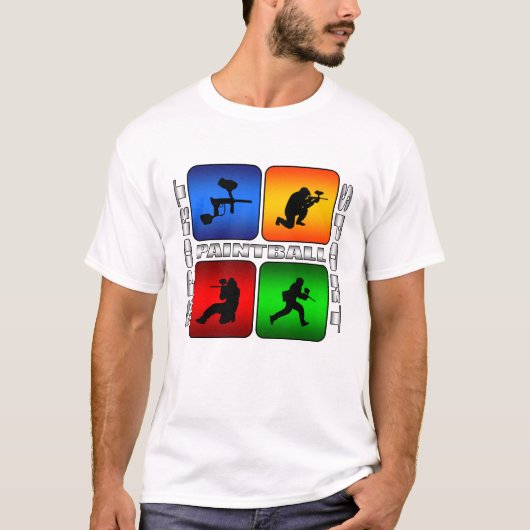 T-shirt Paintball Spectaculaire (Devant)