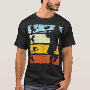 T-shirt Paintballer vintage pour Paintball Player