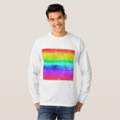 T-shirt Painted Rainbow (Devant entier)