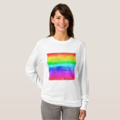 T-shirt Painted Rainbow (Devant entier)