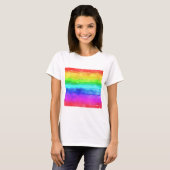 T-shirt Painted Rainbow (Devant entier)