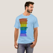 T-shirt Painted Rainbow (Devant entier)