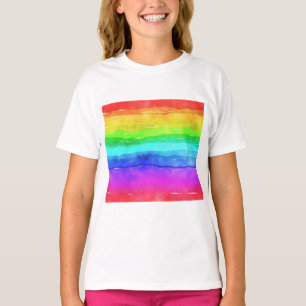 T-shirt Painted Rainbow