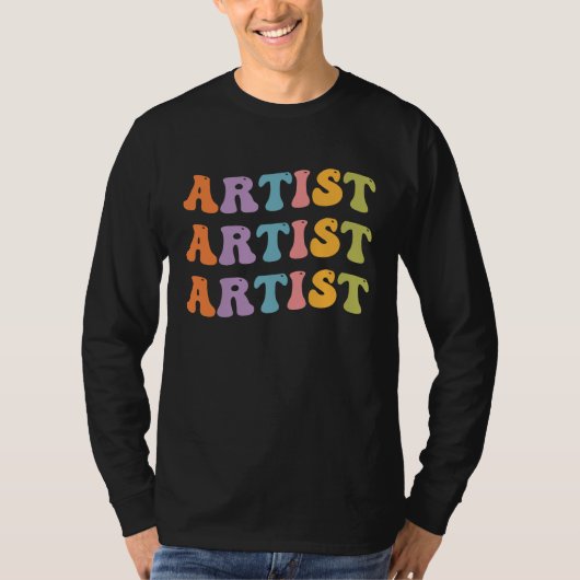 T-shirt Painter Artis Artwork Graphic Designer (Devant)