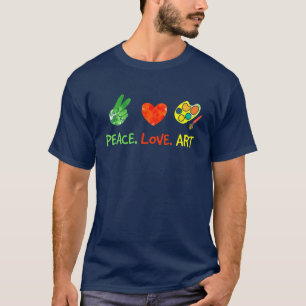 T-shirt Painting -Peace, Love, Art
