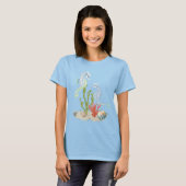 T-shirt Paire de Cheval de mer (Devant entier)