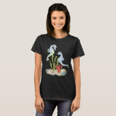 T-shirt Paire de Cheval de mer (Devant entier)