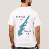 T-shirt Paire de Loon du lac Butterfield (Dos)