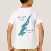 T-shirt Paire de Loon du lac Butterfield (Dos)