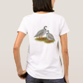 T-shirt Paire de perdrix de Chukar (Dos)