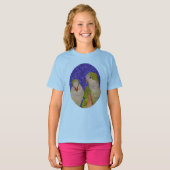 T-shirt Paire de perroquets de bébé Quaker (Devant entier)