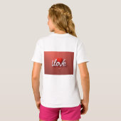 T-shirt "Paire parfaite : Correspondance entre deux Tee -  (Dos entier)