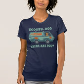 T-shirt Paisely Scooby-Doo conduisant Mystery Machine (Devant)