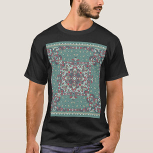 T-shirt Paisley Bandana Imprimer : Écharpe à cou de soie