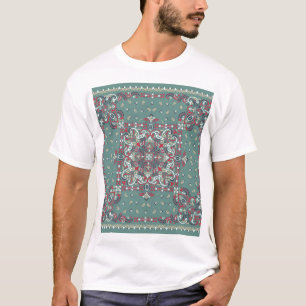 T-shirt Paisley Bandana Imprimer : Écharpe à cou de soie
