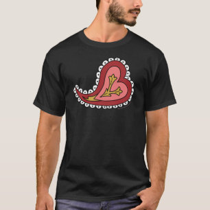 T-shirt Paisley Heart Kid's and Baby Dark Shirt