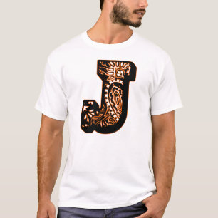 T-shirt Paisley Monogram - J