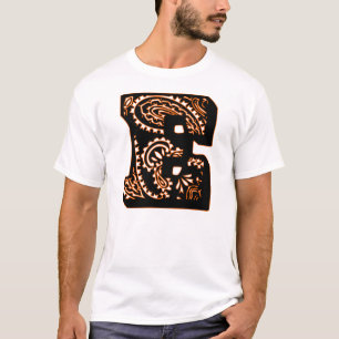 T-shirt Paisley Monogramme - E