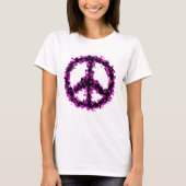 T-shirt Paix Abstraite (Devant)