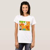 T-shirt Paix & Amour (Devant entier)