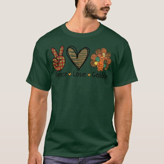 T-shirt Paix Amour ami (Devant)