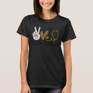 T-shirt Paix Amour Cna Infirmière VieInfirmière Assistante