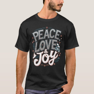 T-shirt Paix, amour et joie