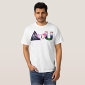 T-SHIRT PAIX AMOUR ET UNITÉ (Devant entier)