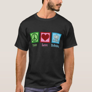 T-shirt Paix Amour Robotique