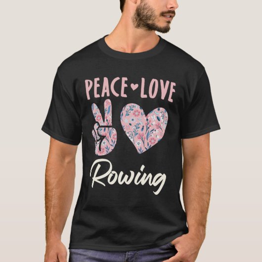 T-shirt Paix Amour Rwing (Devant)