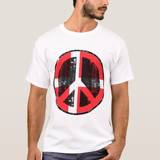 T-shirt Paix au Danemark (Devant)