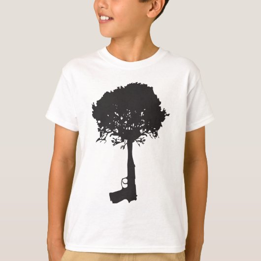 T-shirt paix de croissance (Devant)