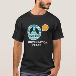 T-shirt Paix de la conversation