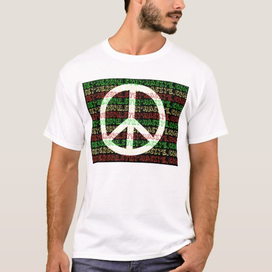T-SHIRT PAIX DE RASTA ! (Devant)