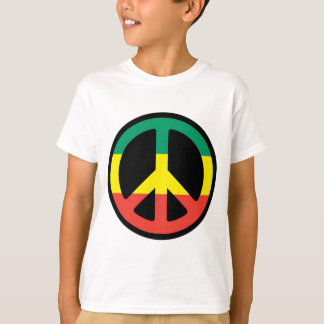 T-shirt paix de rasta