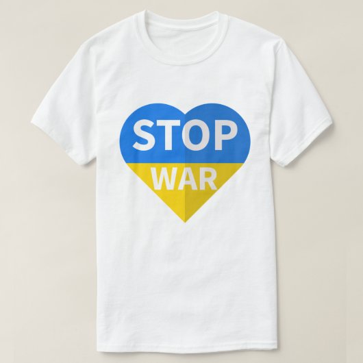 T-shirt Paix en Ukraine (Design devant)