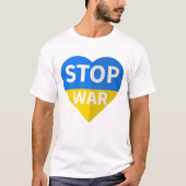 T-shirt Paix en Ukraine (Devant)