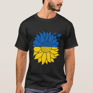 T-shirt Paix en Ukraine pour drapeau ukrainien